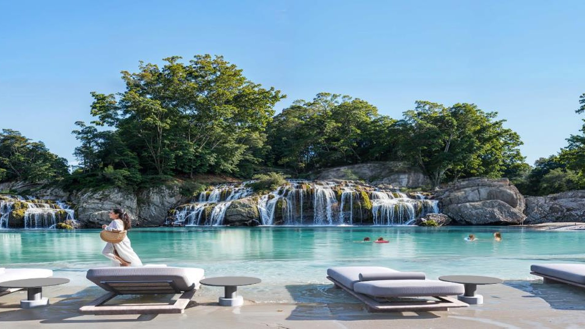 Masaar 3 — forested waterfall lagoon community, Sharjah