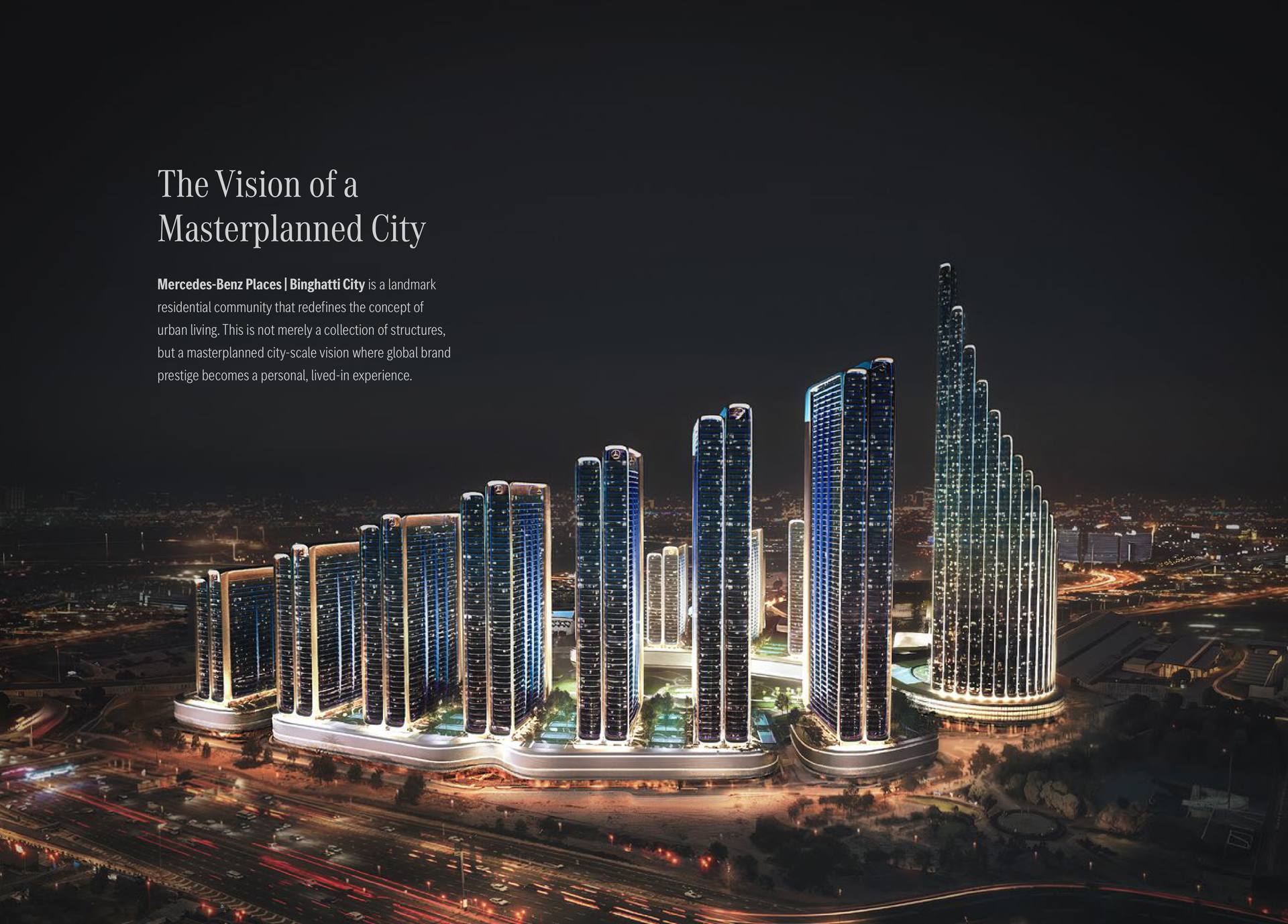 Mercedes-Benz Places — branded luxury residences, UAE